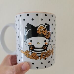 NWOT Hello Kitty Halloween Polka Dot Mug